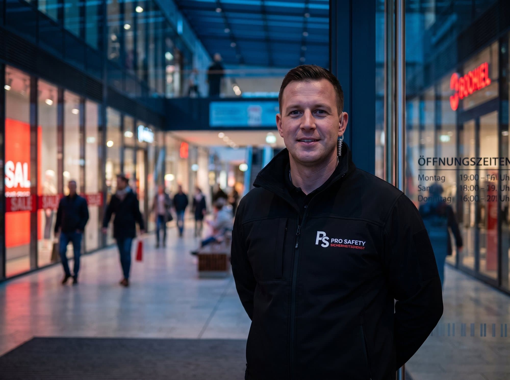 Shopguard von Pro Safety in einem Einkaufszentrum